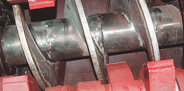 벽돌 제조 기계 중형 양 단계 진공 진압기 5