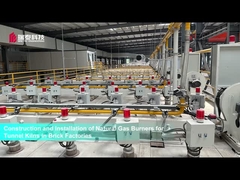 벽돌 공장의 터널 오븐용 천연 가스 연연기